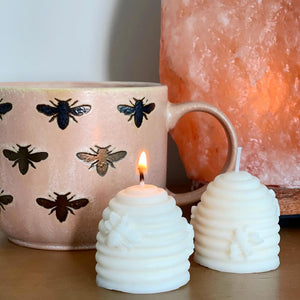 Bee Hive Votives (set of 2)