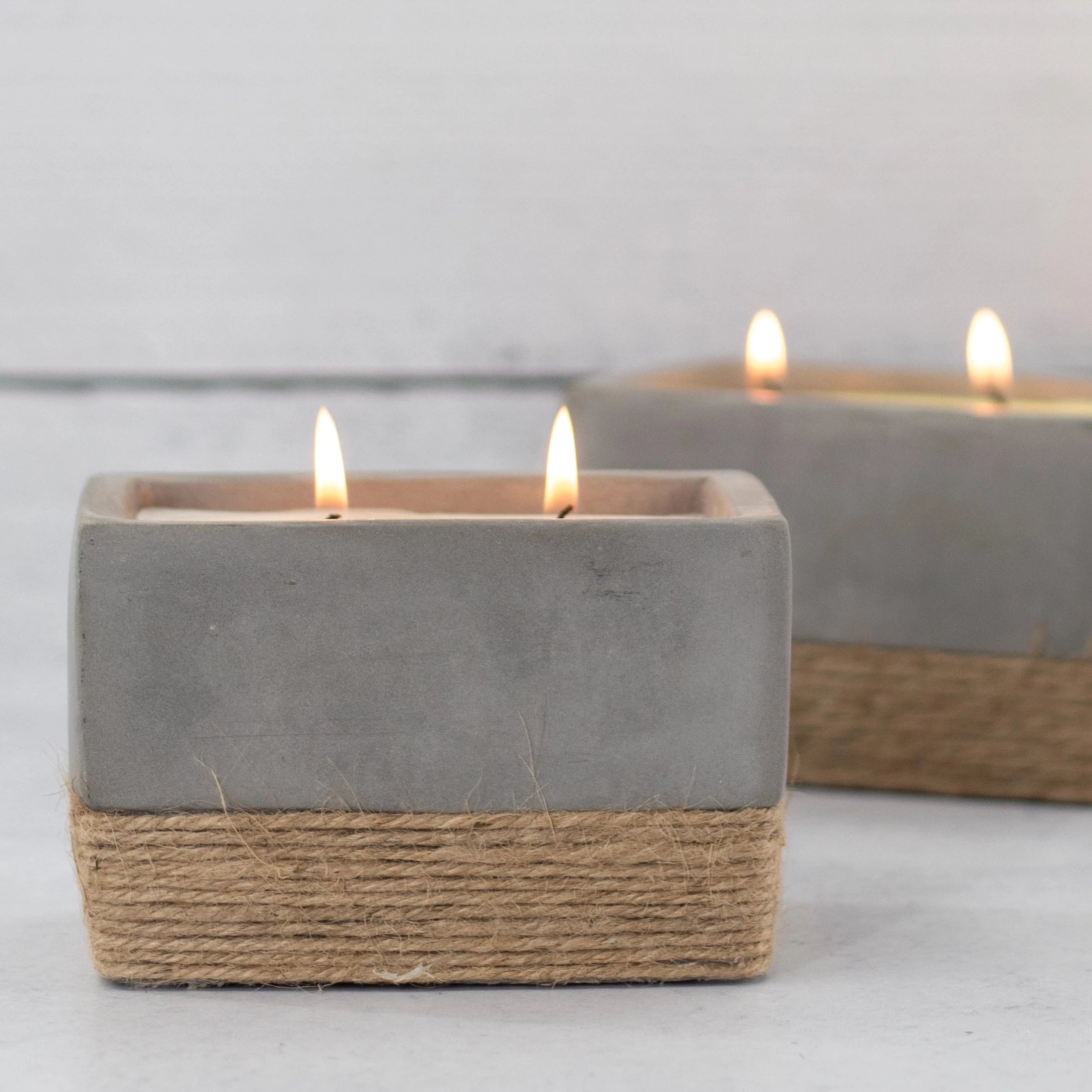 Two Wick Citronella Candle